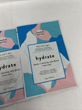 (3)  Peach Slices Hydrate Thyme + Morning Calm Flower Single Use Sheet Masks