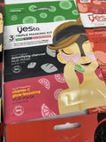 (12) Yes To Tomatoes Clear Detoxifying Charcoal Paper Mask 2 Step Nose Kit Tool