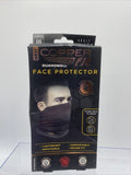 Copper Fit Guardwell Face Protector Reusable Adult Unisex One Sz Charcoal Sports