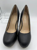 8.5 Black Madden Girl Women's Cleary 1” Platform Pump 4” Heel Dressy