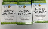 (3)￼ Allergy Bee Gone Honey Nasal Swab Sinus Congestion .33oz Homeopathic￼ natur