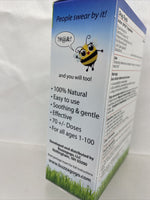 (3)￼ Allergy Bee Gone Honey Nasal Swab Sinus Congestion .33oz Homeopathic￼ natur