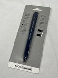 Moleskine Flat Go Click Ballpen Black Ink Rechargeable Refillable COMBINE SHIP!