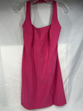 Cache Sz 10 PINK HOT Halter & Mini Dress Slit Club Evening Comfy