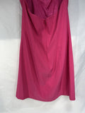 Cache Sz 10 PINK HOT Halter & Mini Dress Slit Club Evening Comfy