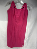 Cache Sz 10 PINK HOT Halter & Mini Dress Slit Club Evening Comfy