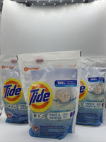 Tide Free & Gentle Laundry Pods Cold Water Clean Hypoallergenic 105 pods