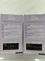 (2) Dark and Lovely 371 Jet Black SoftSheen-Carson ￼ Hair Color Fade Resist