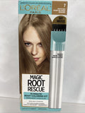 L'Oreal 7 Dark Blonde Root Rescue Hair Color Cover Gray Permanent Touch Up