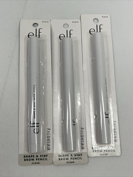 (3) e.l.f. Fill Shape & Stay Clear Eye Brow Wax Pencil Liner 21612 COMBINE SHIP
