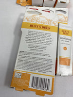 (14) Burt's Bees exfoliating Clay Mask 0.57 Oz Vitamin C Plum Acai 99% Natural