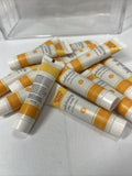 (14) Burt's Bees exfoliating Clay Mask 0.57 Oz Vitamin C Plum Acai 99% Natural