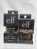 (2) elf Espresso Lock on Liner & Brow Creme 81943 Pomade Define COMBINE SHIP
