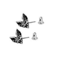 Alchemy Gothic E457 - Cauchemar Earrings Studs Nightmare Demon ￼ Witch Folklore