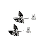 Alchemy Gothic E457 - Cauchemar Earrings Studs Nightmare Demon ￼ Witch Folklore