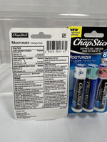 (2) Chapstick 2in1 Moisturizer Variety 3pk SPF15 Black Cherry Mint Original 12ct