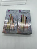 (2) LOreal Lash Mixer Kit Black Telescopic Lash Paradise Mascara Volume