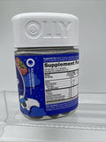 Olly Kids Sleep L-Theanine Botanicals 50ct Gummies RazzBerry 9/24 COMBINE SHIP