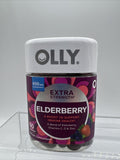 OLLY Extra Strength Elderberry Gummies 450mg Immune Support Vitamin C 60 ct 1/24