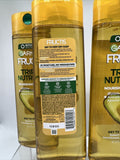 (4) Garnier Fructis Triple Nutrition Shampoo 12.5 DRY TO VERY DRY HAIR Hair Care