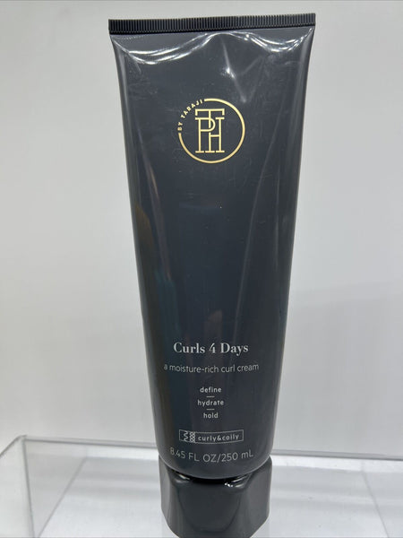 TPH by Taraji Curls 4 Days Moisture Rich Curl Creme 8.45 fl oz Curly Coily