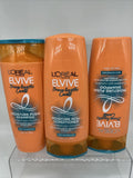 (3) L'Oreal Elvive Dream Lengths Curls Shampoo Conditioner Wavy Curly Hair 12.6o