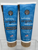 (2) Arganatural Hair Mask with Argan Oil,, Bamboo Extract Coconut Oil 8.5 FL OZ