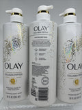 (3) Olay Collagen Peptide Body Wash w/ Vitamin B3 Hydrating Firming ￼20oz