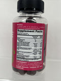 Mielle Gummy Healthy Hair Adult Vitamins with Biotin Berry Flavored 60 Ct