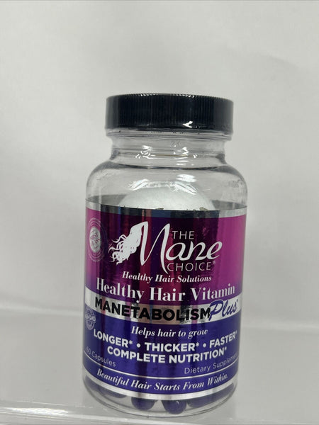 The Mane Choice Manetabolism Plus Vitamin Hair Growth 60Capsule11/24 COMBINESHIP
