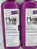 (3) Maui Moisture Heal & Hydrate Shea Butter Conditioner Dry Damage Hair 19.5-13