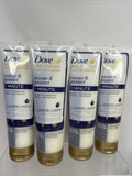 (4) Dove Hair Therapy RESCUE & PROTECT, 1 Minute Serum + Conditioner, 8 oz