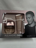 MI ACORDE Alejandro Sanz 2.7oz Fragrance Eau Toilette Perfume Spray & Lotion SET