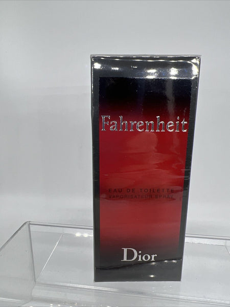Fahrenheit by Christian Dior for Men EDT Cologne Spray 3.4oz New Imperfect Box