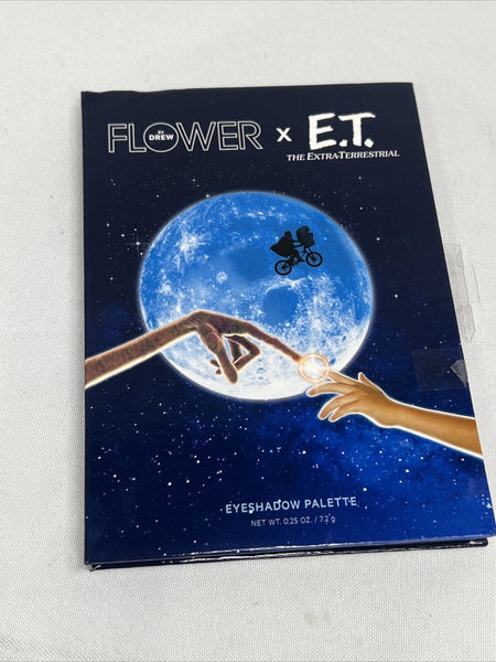 Flower Beauty X E.T. Eyeshadow Palette 0.25 OZ Shimmer Matte Smokey 8 Shades