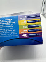 Tampax Pearl Unscented Tampons Leak Guard Lite Regular Sup L/S/R Absorbency 34ct