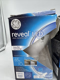 (2) GE reveal LED  Indoor Floodlight Dimmable Light Bulb 65w 10w 650 Lumens