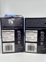(2) GE reveal LED  Indoor Floodlight Dimmable Light Bulb 65w 10w 650 Lumens