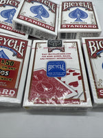(10) New Sealed Deck of Bicycle Standard Face Poker Playing Cards RED