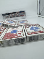 (10) New Sealed Deck of Bicycle Standard Face Poker Playing Cards RED