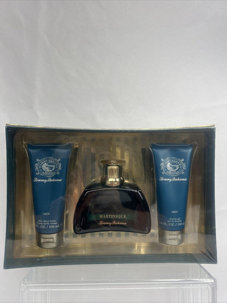 Tommy Bahama Set Sail Martinique Cologne Spray shower gel aftershave Balm 3oz