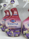 (4) Clorox Scentiva TUSCAN LAVENDER  Jasmine Multi-Surface Cleaner (32oz)