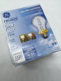 GE 62618 HD+Light A19 Reveal Light Bulbs 100W Halogen Tech 2 Bulbs COMBINE SHIP
