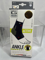 Neo G Active Ankle Support Size Medium 7.9-9.1” Pull On Stretch Compression
