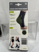 Neo G Active Ankle Support Size Medium 7.9-9.1” Pull On Stretch Compression