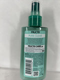 (5) Garnier Fructis Pure Clean Detangler Air Dry Tangles Frizz Aloe Extract 5oz
