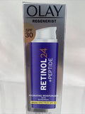 OLAY REGENERIST Retinol24 + Peptide Hydrating Moisturizer SPF 30 1.7oz