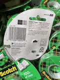 (63) 3M Scotch 5 Packs Magic Tape Dispenser Matte Finish 1/2" x 800" (22 YD) Ea
