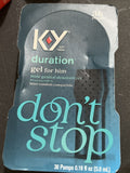 K-Y Duration Spray 0.16oz KY Men Pleasure Enhancer 36 Sprays Pump COMBINED SHIP