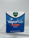 Vicks VapoRub Original Cough Suppressant Topical Analgesic  Large ! 6 oz 2/26